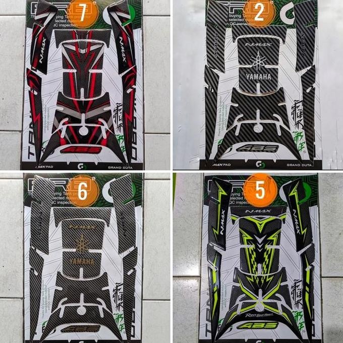 BARU TANKPAD DECKPAD YAMAHA NEW NMAX 2020 STIKER TIMBUL AKSESORIS MOTOR KEREN