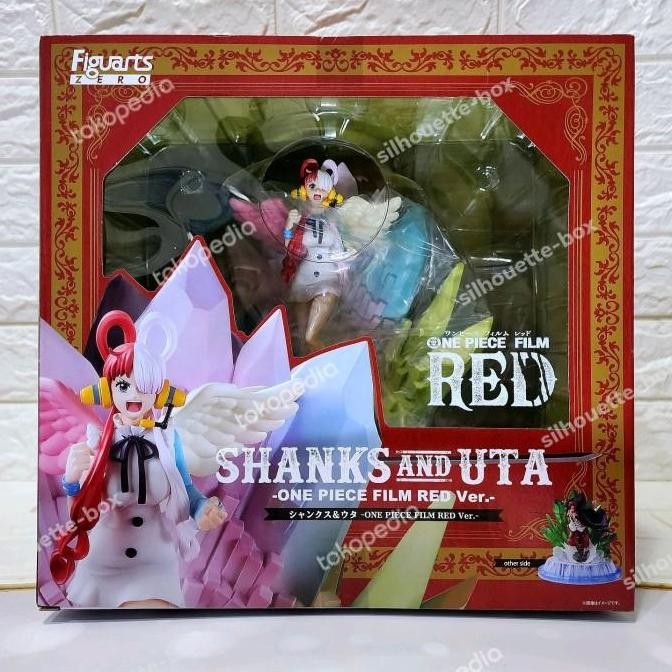 Figuarts Zero FZO Extra Battle Shanks & Uta One Piece Film Red