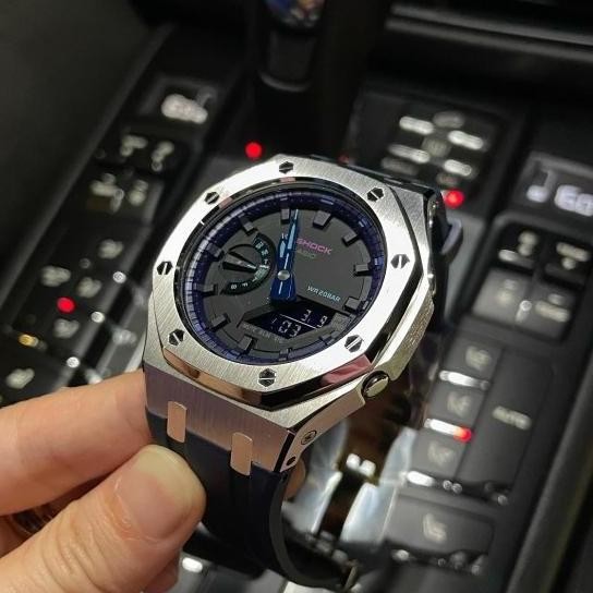 Baru Casio G-shock GA-2100 MOD A*udemars P*guet GA2100 Custom