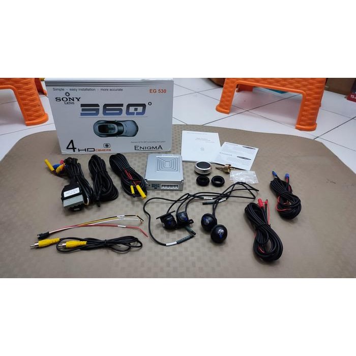 CAR CAMERA 360 DEGREE ENIGMA EG-530 3D SONY KAMERA MOBIL 360 DERAJAT