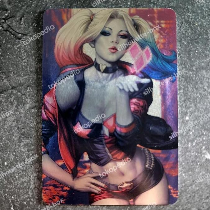 Artgerm Carddass Masters Harley Quinn Metal 3D Hologram Card