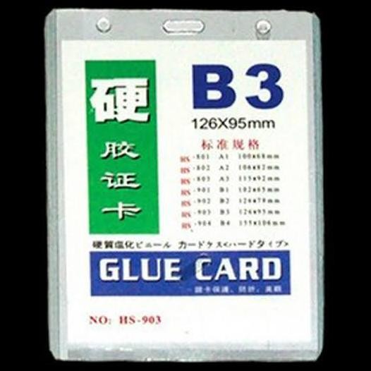 

New Plastik ID card / Name Tag / Card Case B3