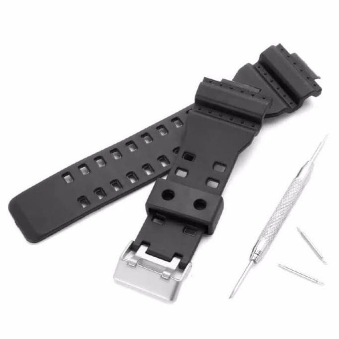 TERMURAH - Tali Jam Casio Gshock GA00 GA0 GA20 GD00 GD0 GD20 Rubber Strap