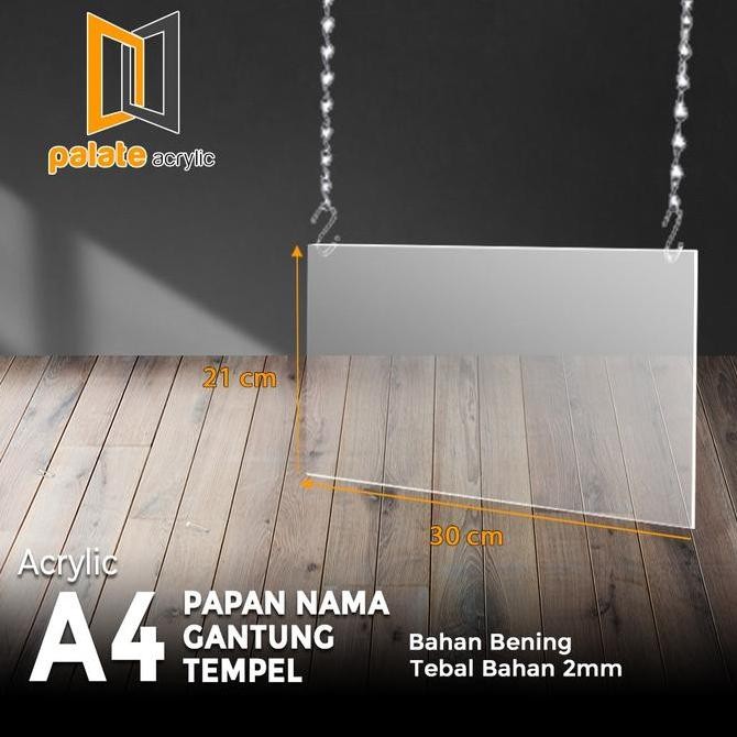

New AKRILIK BROSUR GANTUNG A4