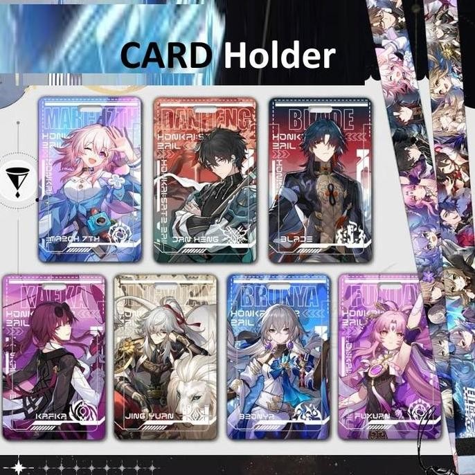 

New Honkai Star Rail ID Card holder name tag Lunae Danheng
