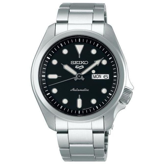 Baru Seiko 5 Sports SRPE55K1 / SRPE55 Automatic Black Dial Original&Garansi