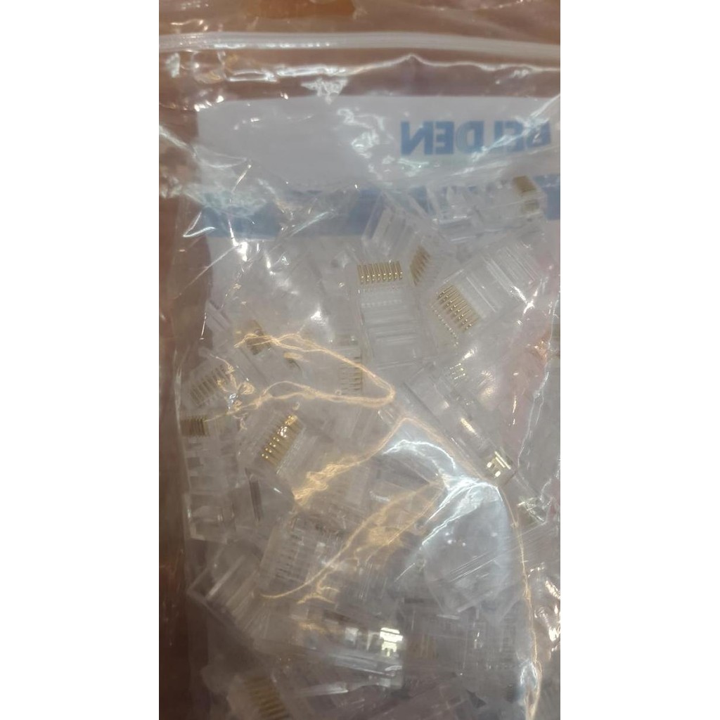 Konektor RJ45 BELDEN cat 5e / Rj 45 belden / belden cat5 murah