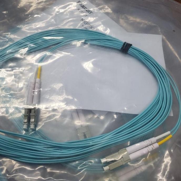 Panduit Patchcord FO LC LC MM OM3 5Meter Panduit LC to LC 5m Multimode murah