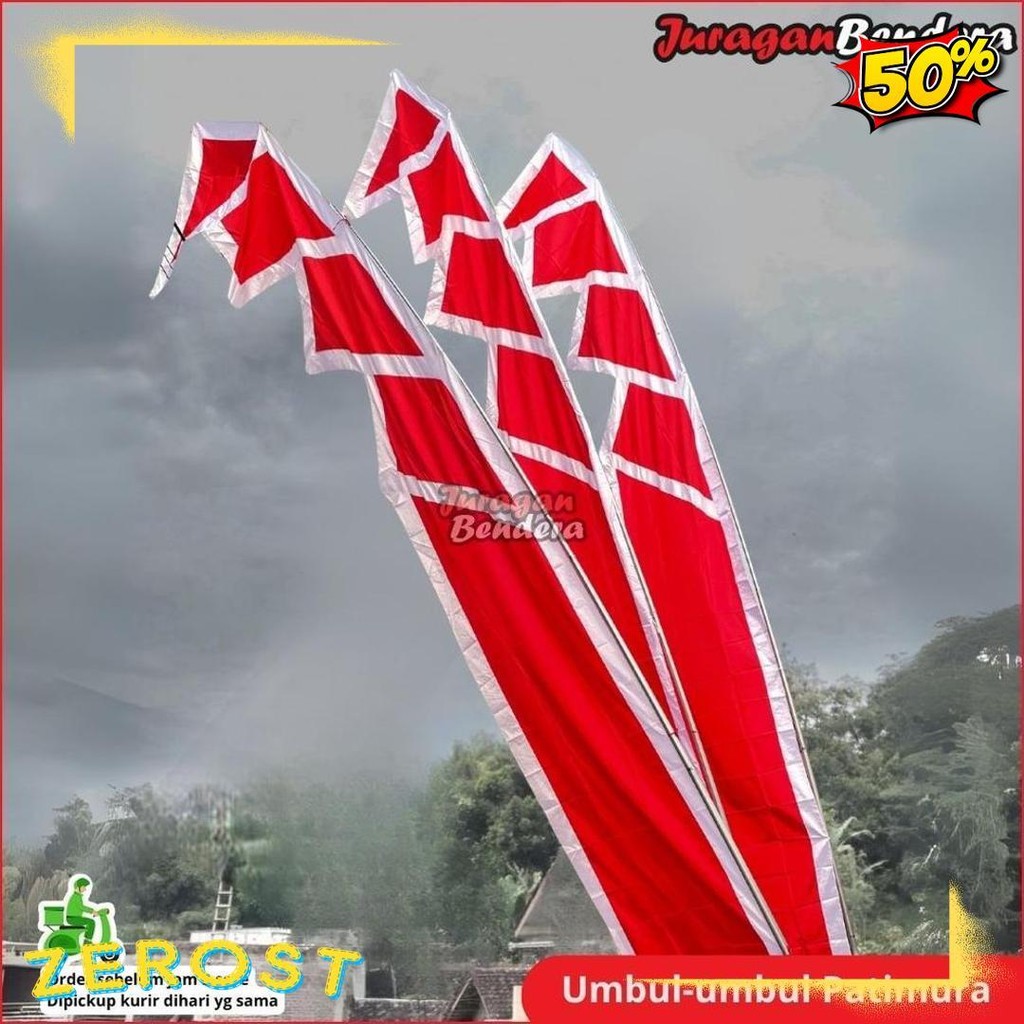 Umbul-Umbul Pattimura | Umbul Agustusan Dekorasi Hut Ri Terlengkap Dan Termurah