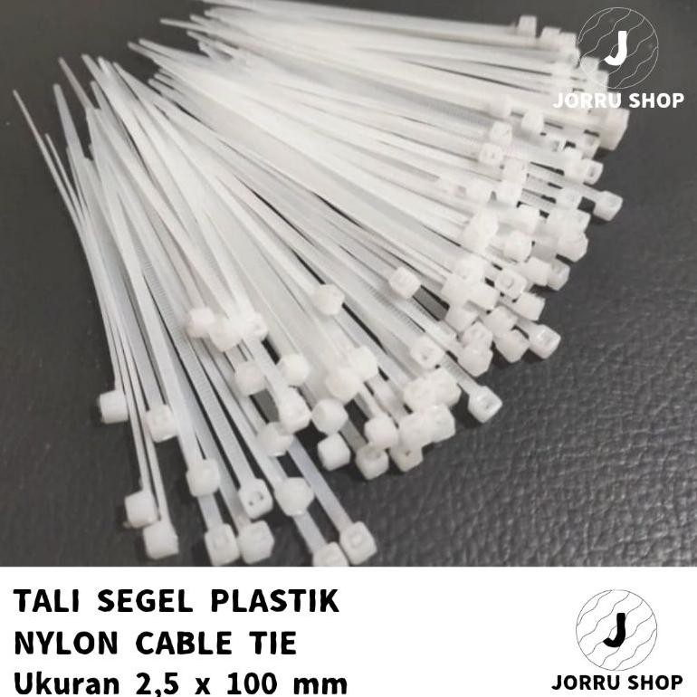 

Rd1- Tali Segel Plastik Uk. 2,5 X 100 Mm - Cable Ties - Isi Per Pack 100 Pcs