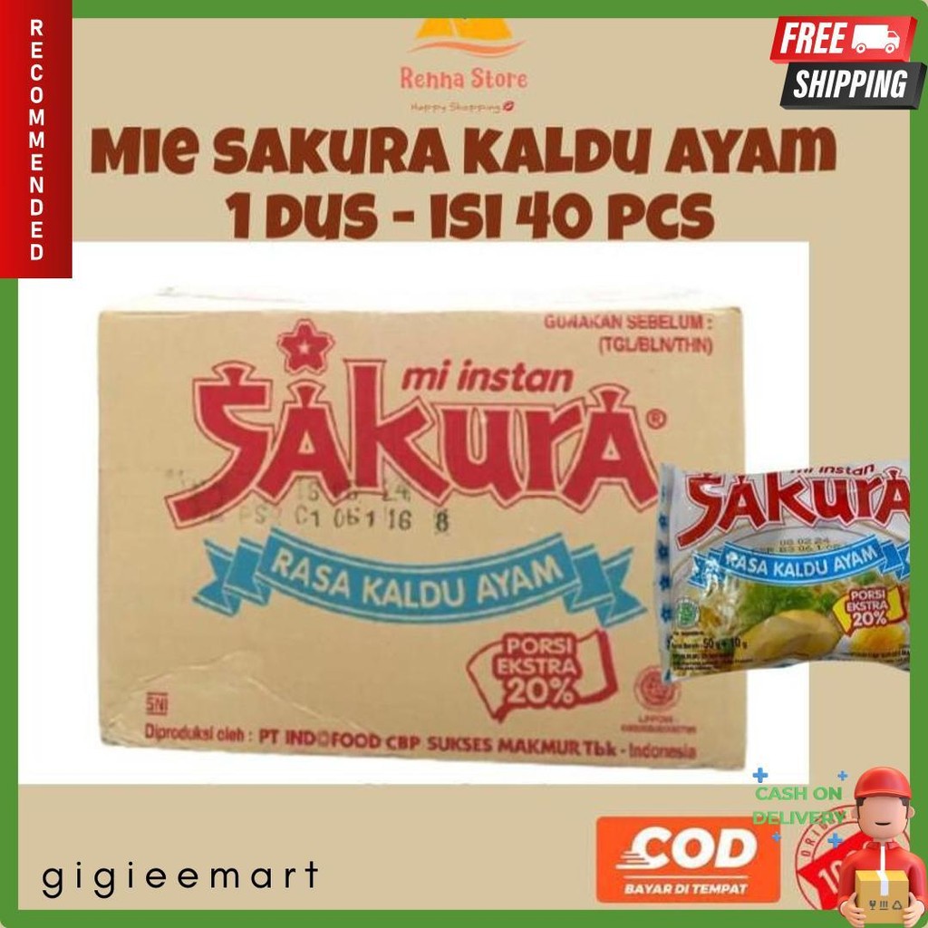 

Ekomie Goreng X Intermie Goreng X Sakura Kuah 60Gr (1Dus Isi 40Pcs) Murah Diskon