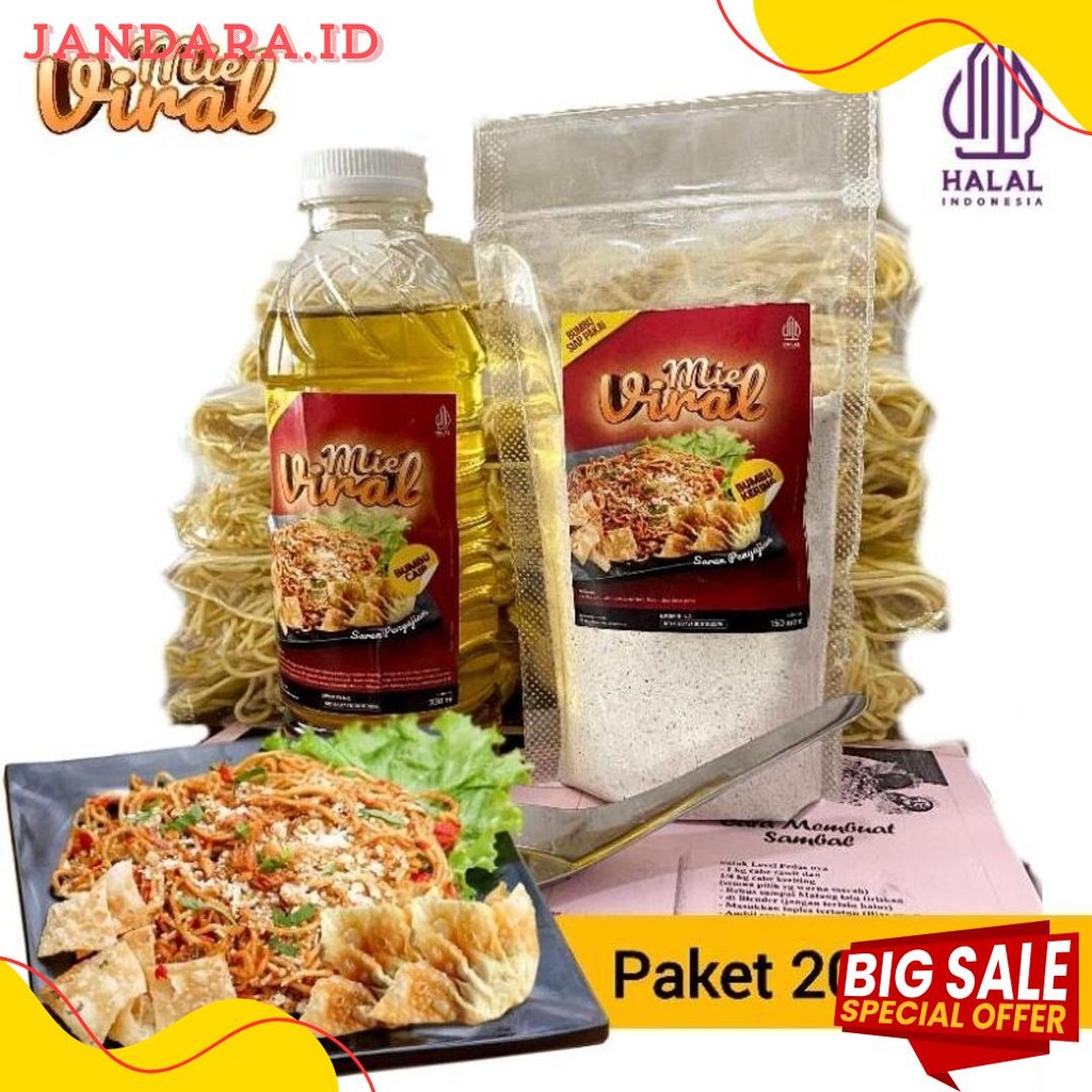 

Paket Tester 20 Porsi Peluang Bisnis Makanan Kekinian Mie Newmind Level Pedas Ide Jualan Dirumah Flash Sale! Diskon Hingga 70%