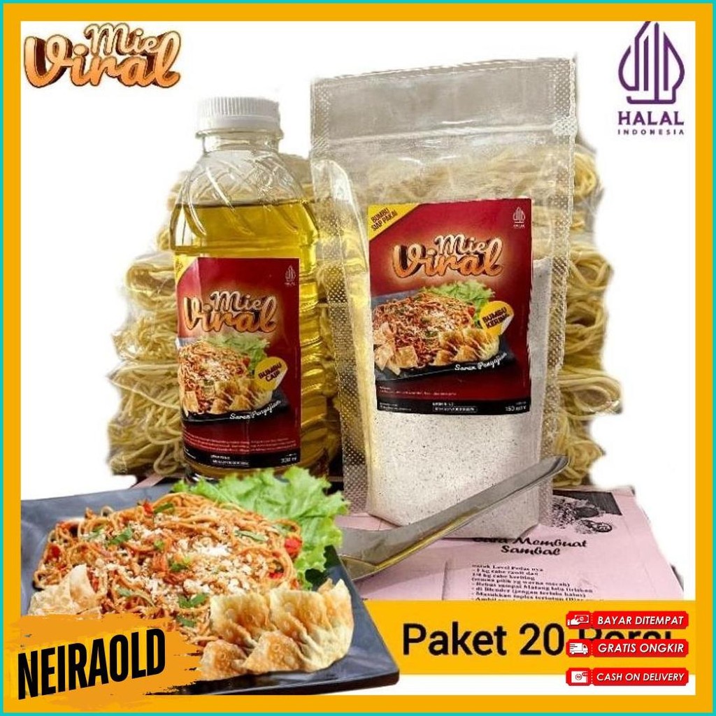 

Paket Ekonomis Peluang Bisnis Makanan Kekinian Mie Level Pedas Ide Bisnis Dirumah Online Bahan Baku Mie Newmind 20 Porsi Terlengkap Dan Termurah