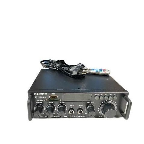 Fleco Bt-198B Pro Audio Amplifier Bluetooth 5.0 Amplifier Daya 2000 Watt
