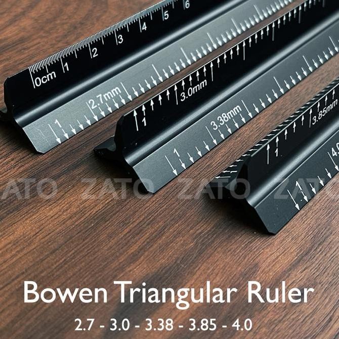 

BOWEN TRIANGULAR RULER - LEATHER TOOLS ORIGINAL DAN TERPERCAYA