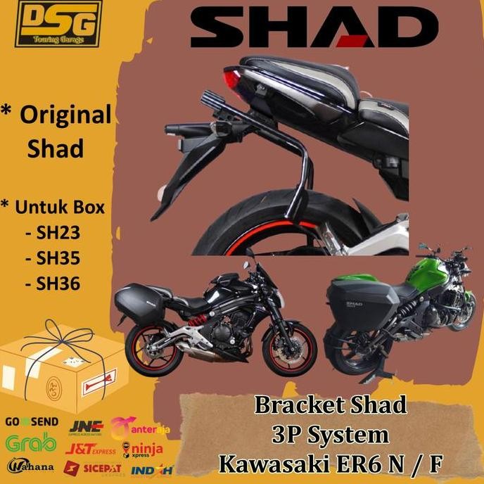 Bracket Breket Sidebox Side Box Shad 3P System Shad ER6 ER6N ER6F