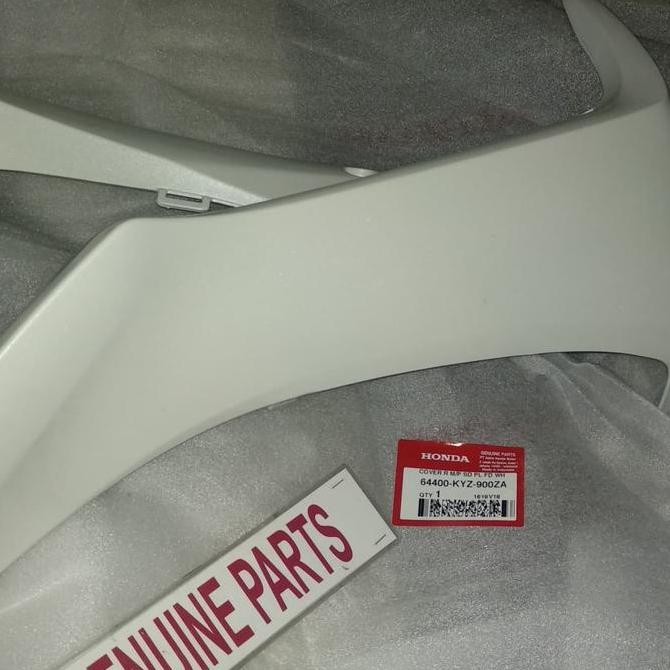 Sayap Kanan Cover Samping Cover Body Supra X 125 Helm In Putih Ori Ahm