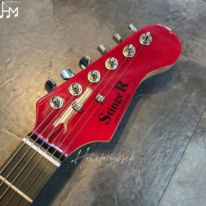 Gitar Elektrik Stinger Sja 10 Guitar Elektrik Stinger Sja10 Model Jazz Master Gitar Stinger Sja10