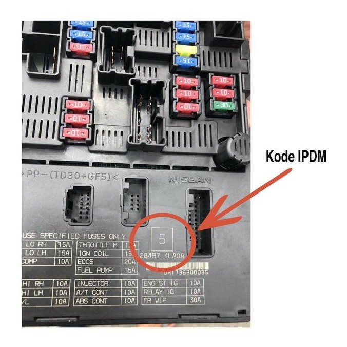 IPDM box sikring nissan march