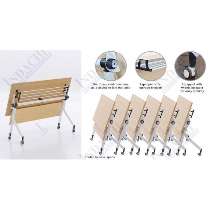 Meja Lipat Meja Training Meja Rapat INDACHI KACHE