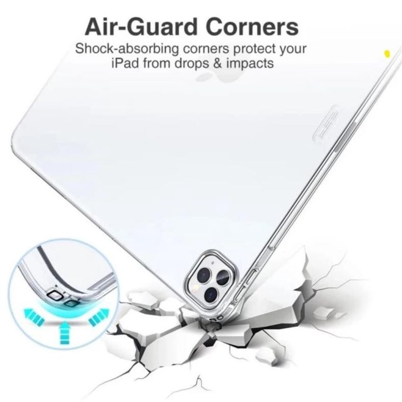 Quality Case Huawei Matepad T10 / Casing Huawei Matepad T10S / Tpu Jelly Bening Gratis Ongkir