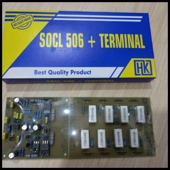 KIT DRIVER POWER SOCL 506 + PCB TR SUPER OCL 506 MONO AMPLIFIER