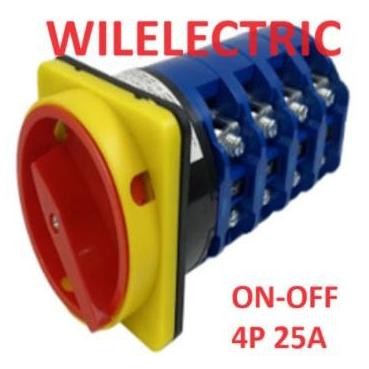 Cam Switch Selector 4P 25A 25 A ON-OFF Saklar Change Over Switch