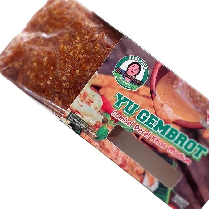 

Sambal Pecel Madiun Yu Gembrot Sambel Kacang Bumbu Kacang Siap Makan