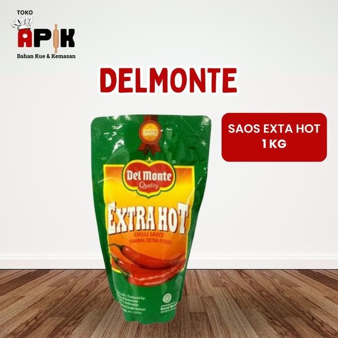 

SAOS / DELMONTE EXTRA HOT / TOMATO POUCH 1 KG