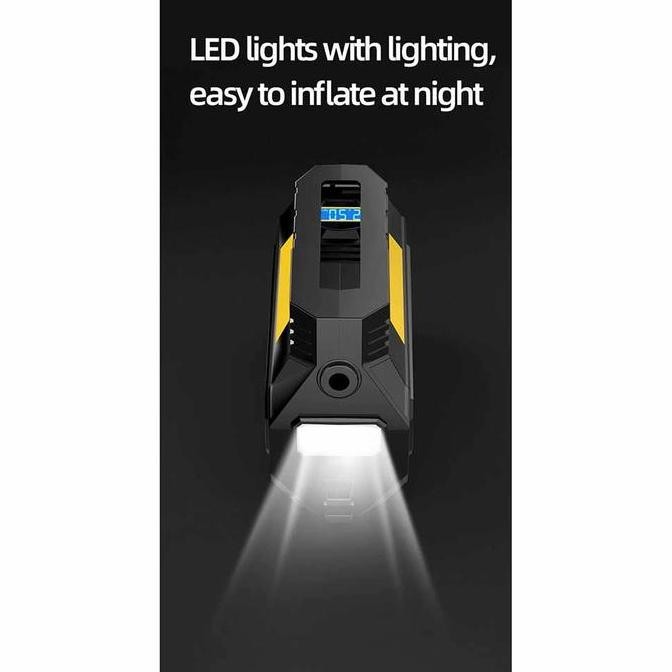 Pompa Angin Ban Mobil Motor Perahu Karet Portable 150 Psi