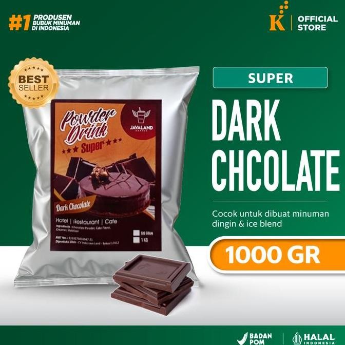 

Bubuk Minuman Bubble Powder Drink Rasa Dark Choco Javaland 1Kg