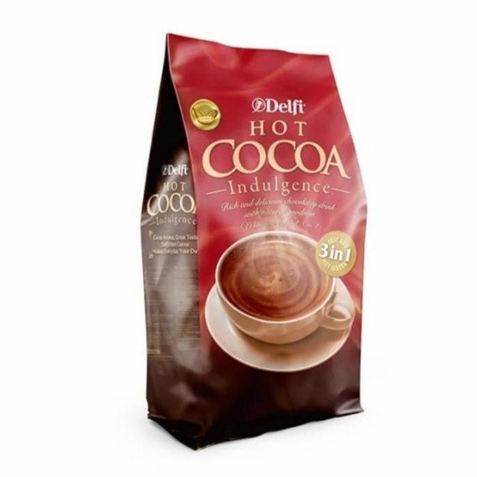 

Delfi Hot Cocoa Indulgence 20X25 G Kemasan Pouch Minuman Coklat Delfi Choco Coklat Drink Minuman Bubuk Cokelat Chocolate