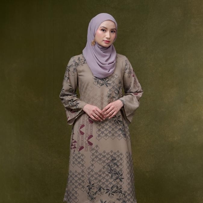 ST Zm Zaskia Mecca - Haiza Midi Dress Gamis - Jelita Indonesia - Edisi Palembang #Gratisongkir