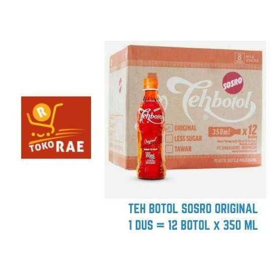 

Teh Botol Sosro 350Ml Original Kemasan Botol Plastik