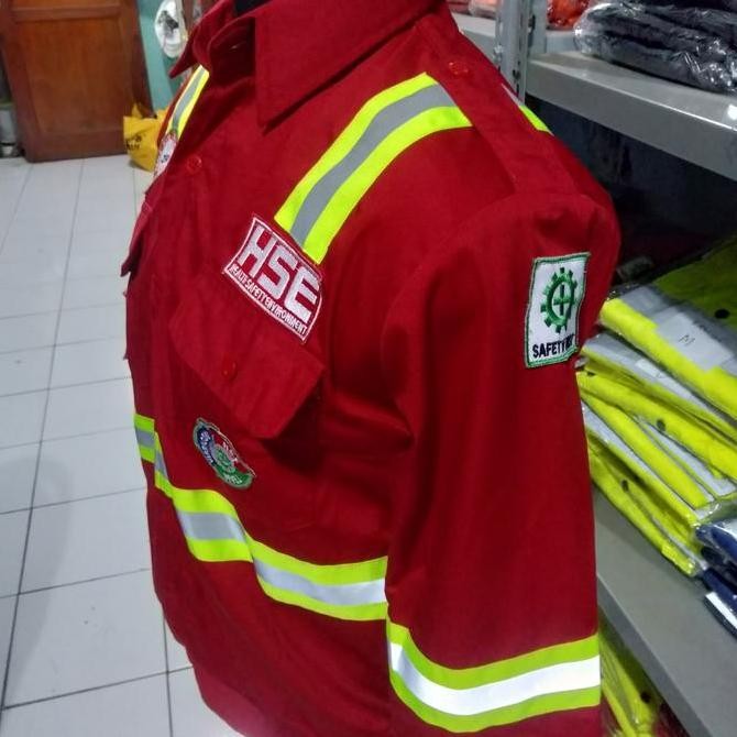 (Expert) SERAGAM ATASAN HSE KANCING FULL LOGO