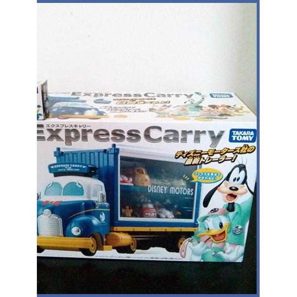 Tomica Disney Express Dream Carry Container Truck Donald Duck