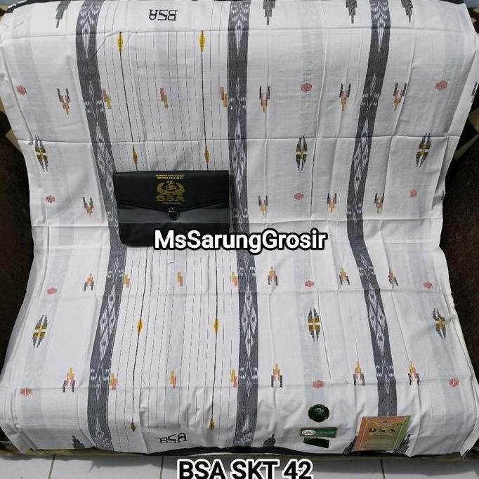 Sarung BSA SKT Songket Jahit Tengah AS