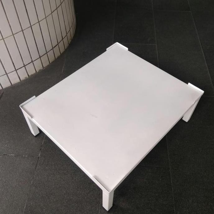 Meja Besi Tatakan Kulkas Full Besi Plat Seng Tebal 1mm