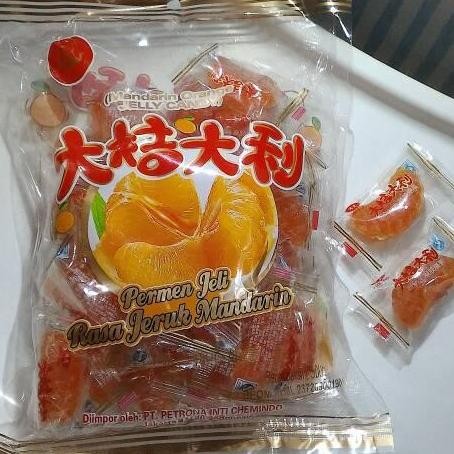 

Permen Jelly Rasa Jeruk Mandarin