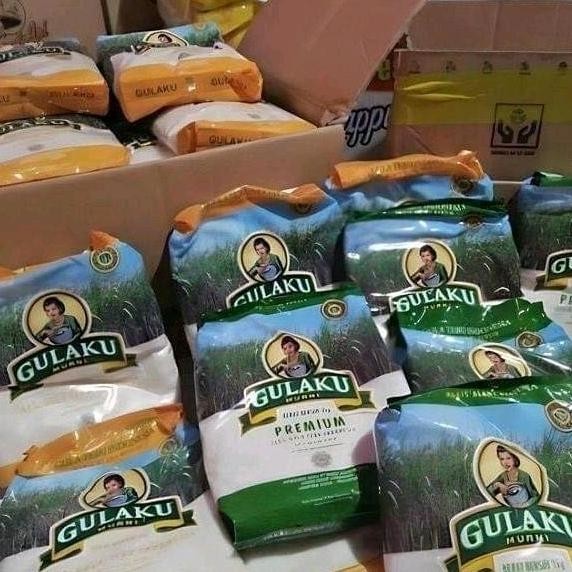 

[1KG2] GULAKU 1KG GULA PASIR PUTIH GULA TEBU DIKIRIM MIX Sugar Manis