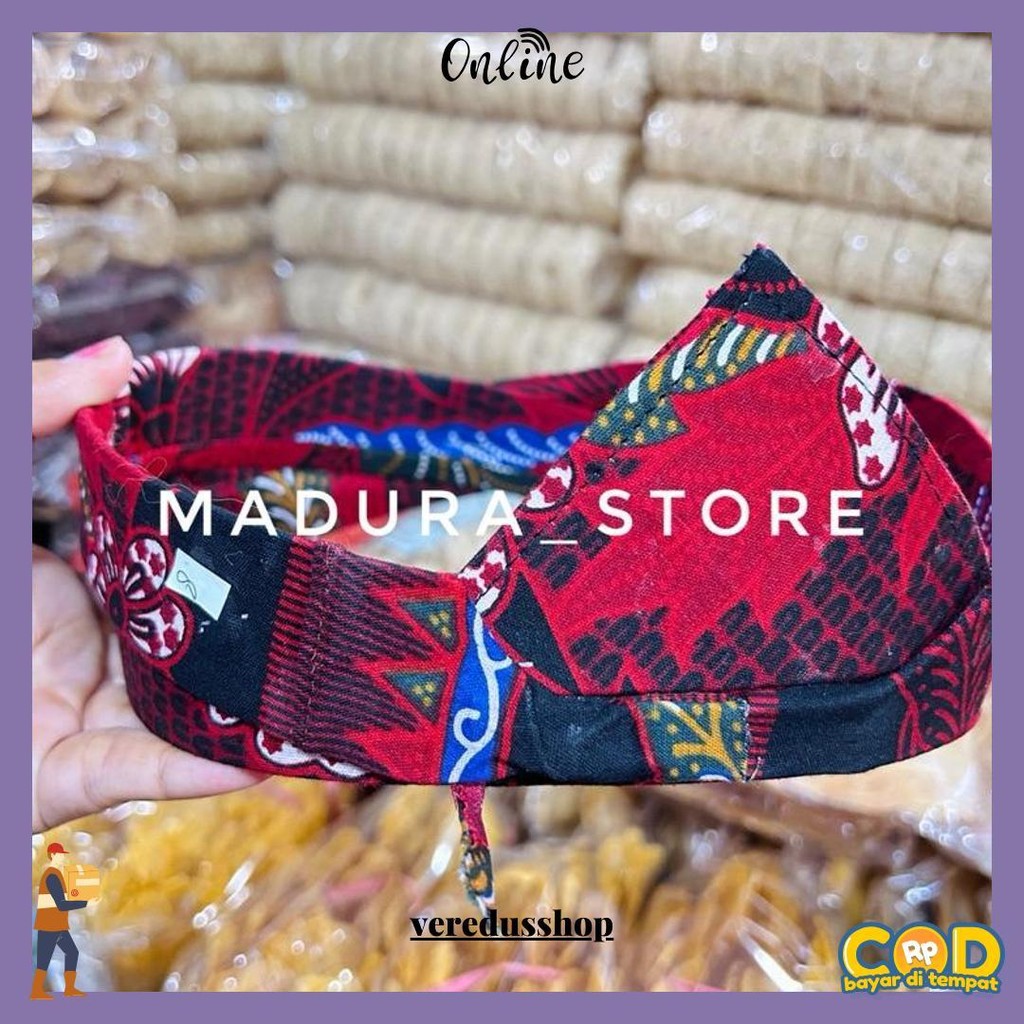 Udeng Sakera / Udeng Khas Madura Asli (Size Anak Anak Sampai Dewasa) Bisa Cod