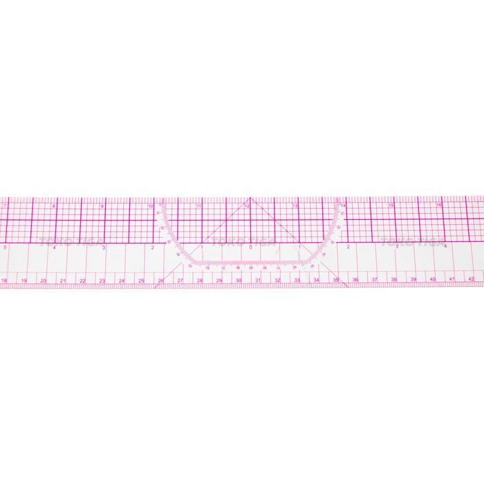 

Penggaris Jahit/Menjahit/Pola/Skala - Inch/ Metric Ruler 61Cm - B-97C