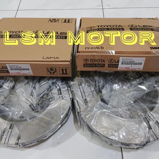 piringan rem disc brake depan hiace commuter 02-18 hiace lama - lama