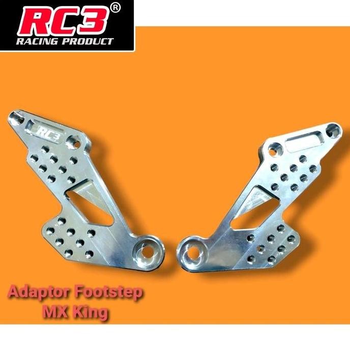 FootStep Foot Step UB Underbone RC3 Yamaha MX King MXKing New Adaptor Adjustable Race Gen 2 + Step N