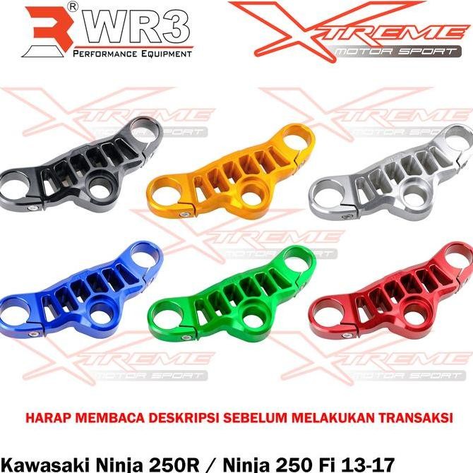 Segita Stang / Triple Clamp WR3 Ninja 250 Fi / Ninja 250R Old 2013-2017