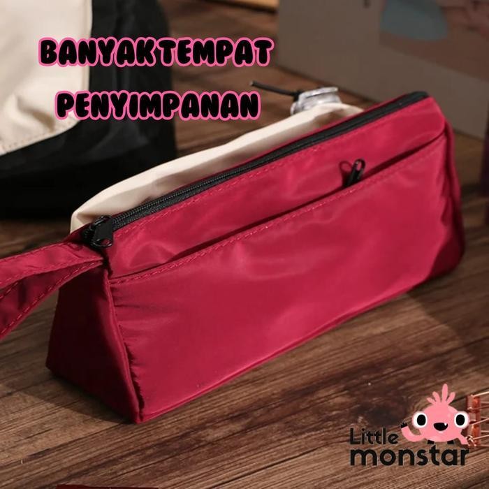 

WSS Tempat Pensil Sekolah Tempat Pensil Korea Estetik Banyak Tempat Penyimpanan SB-4 Stationery Alat Tulis Kanvas