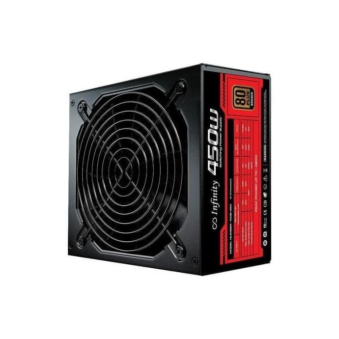 Infinity Power Supply 450W PSU 80Plus Bronze