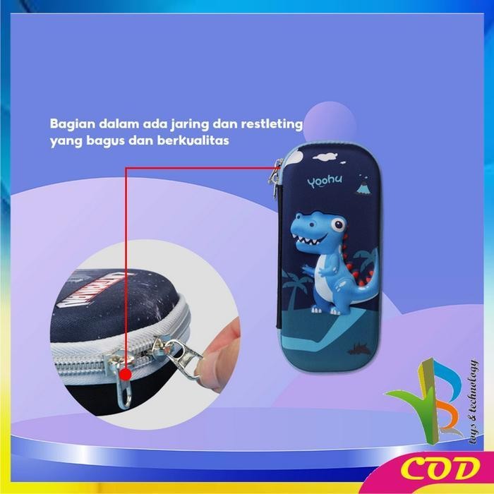 

WSS [COD] RB A39 Part 1 Kotak Pensil 3D Karakter Timbul Tempat Pensil Anak