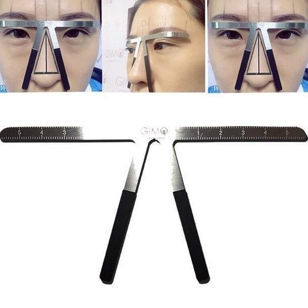 BEBAS ONGKIR - Penggaris pengukur alis / penggaris sulam alis / penggaris alis