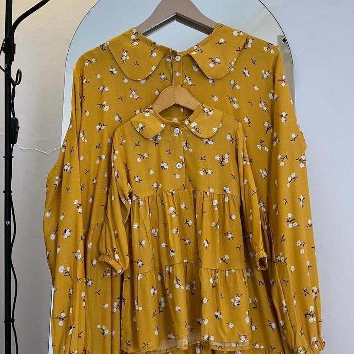 BSH (HARGA SUDAH COUPLE) COUPLE TUNIK IBU DAN ANAK/COUPLE MIDI DRESS IBU DAN ANAK